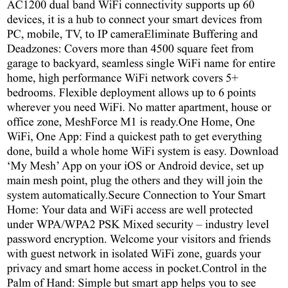 Meshforce White WiFi System - Picture 4 of 4